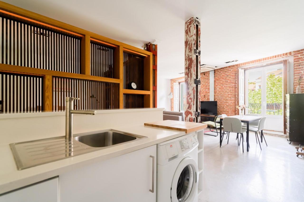 Apartamento Reformado Estilo Industrial Plaza De Tirso De Molina Alquiler Temporal Madrid Eksteriør bilde