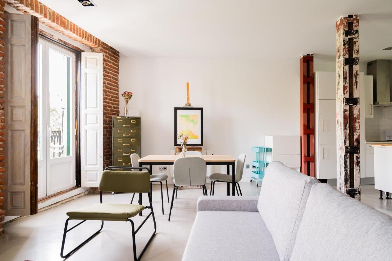 Apartamento Reformado Estilo Industrial Plaza De Tirso De Molina Alquiler Temporal Madrid Eksteriør bilde